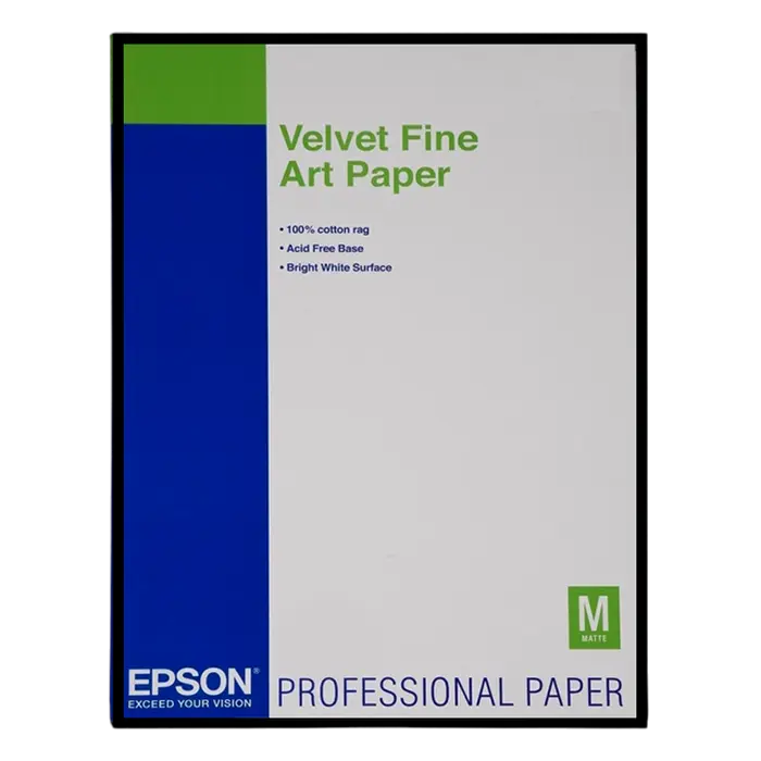  Hârtie fotografică Epson Velvet Fine Art Paper