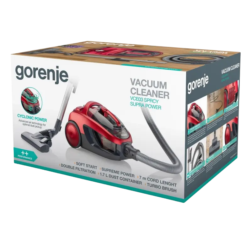  Aspirator Gorenje VCE03SPRCY