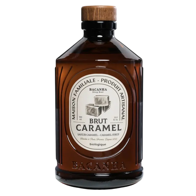 Sirop Bacanha Brut Caramel, 400 ml