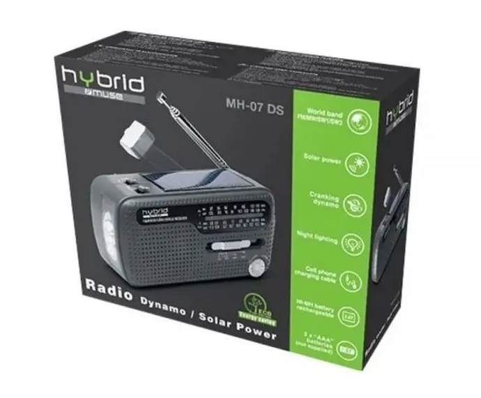  Radio portabil MUSE MH-07 DS