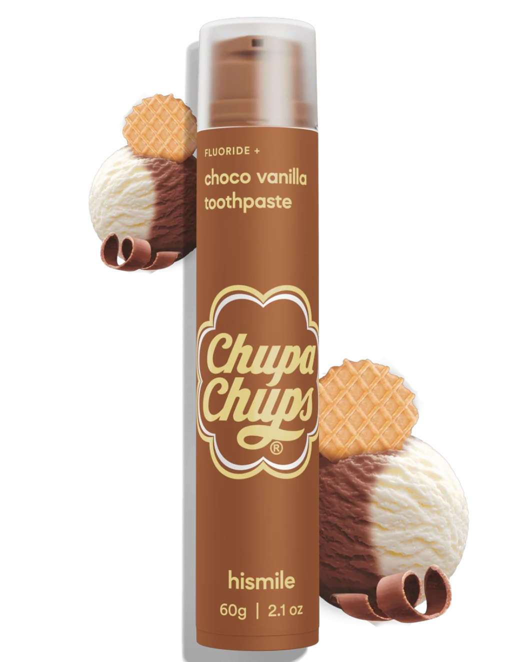 Pastă de dinți Hismile Chupa Chups Choco Vanilla Toothpaste 60g