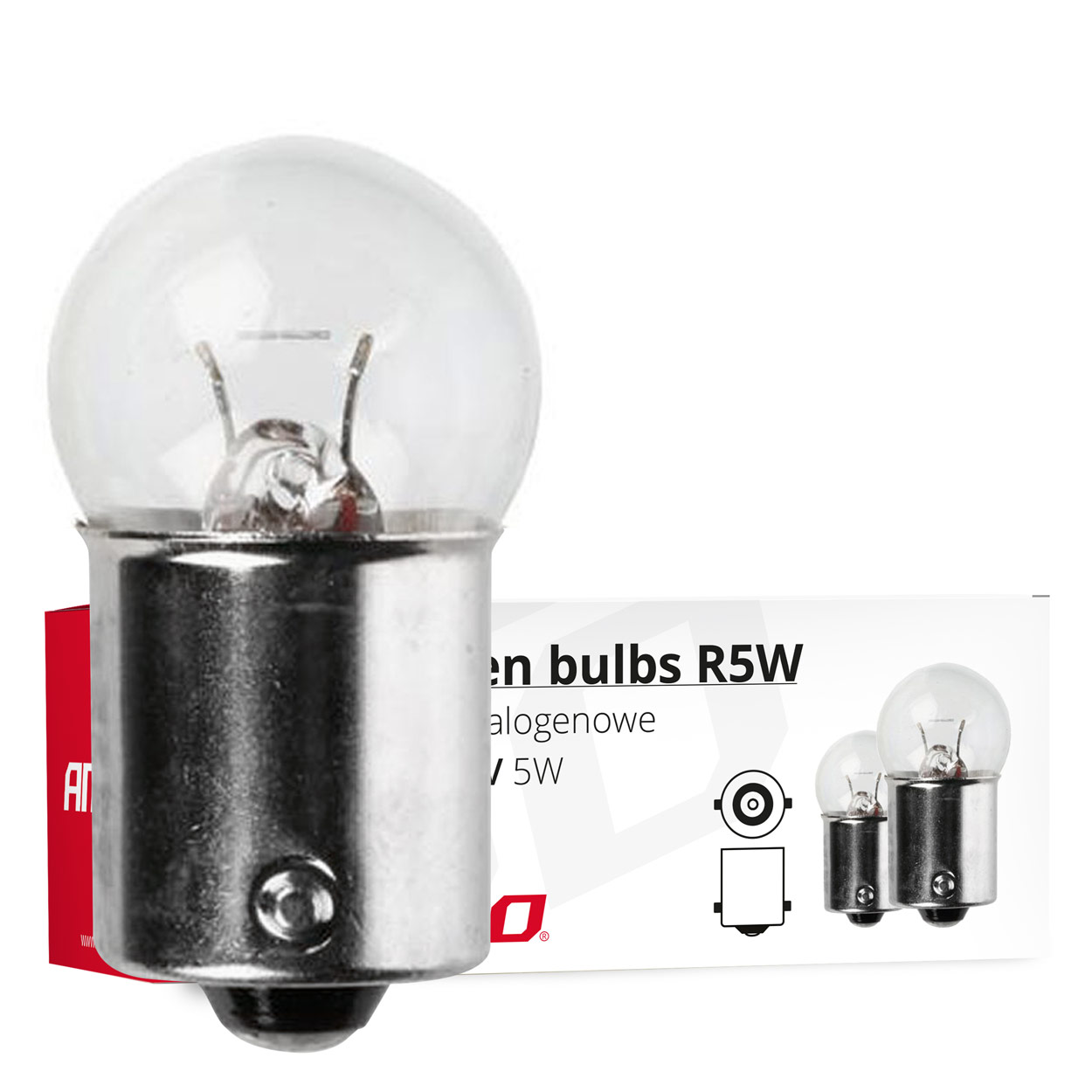 01003 Bec Halogen R5W BA15s 24V