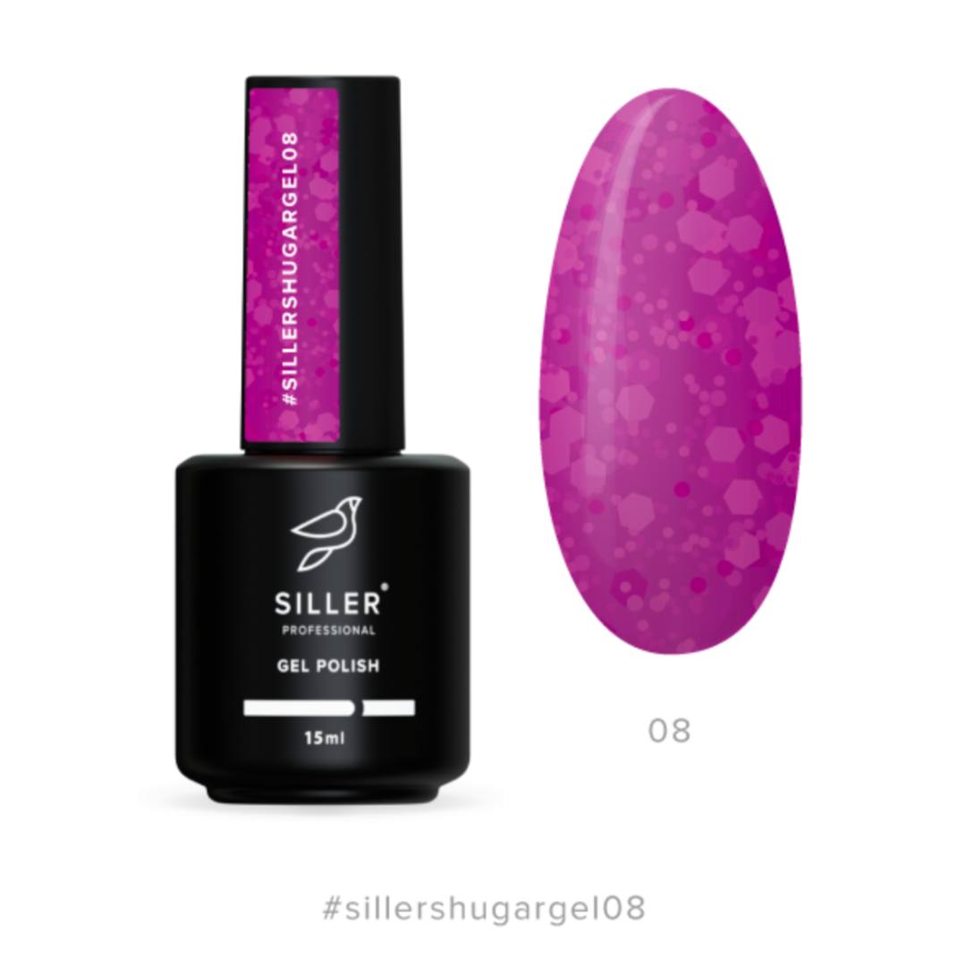 Gel Siller SUGAR nr.08, 15 ml