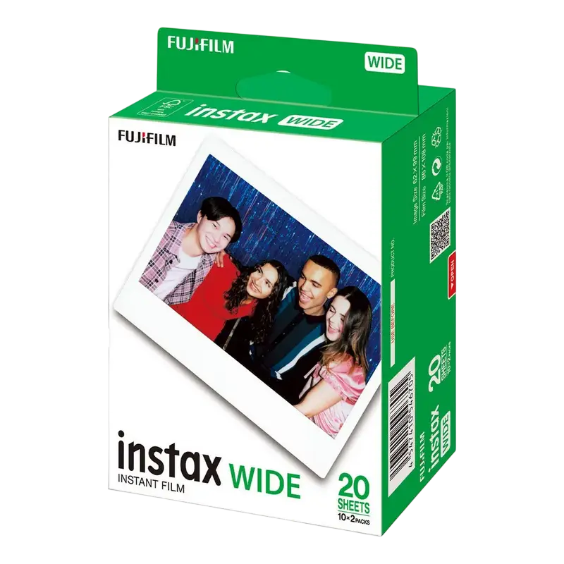 Hârtie foto instax Wide Film, 20 buc