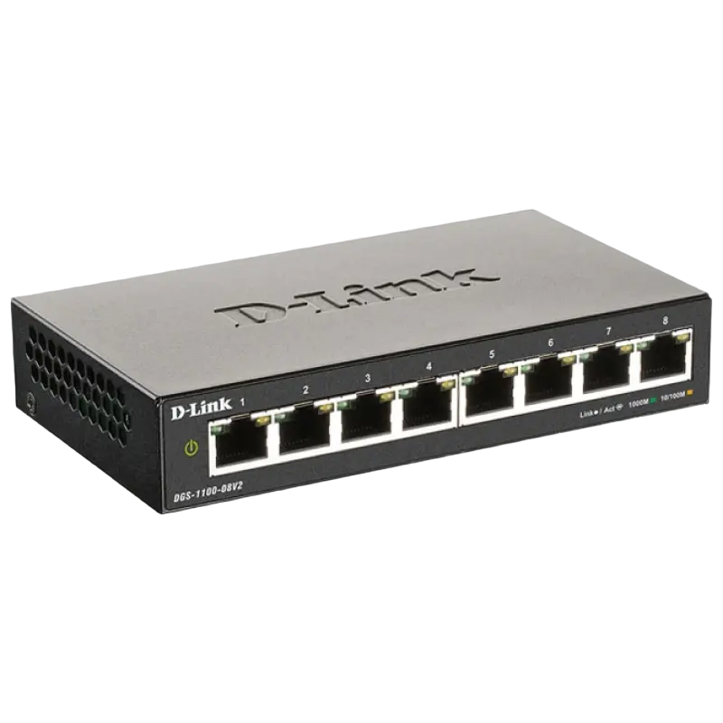  Switch de rețea D-Link DGS-1100-08V2/A1A