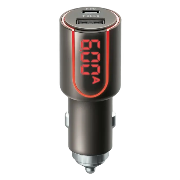  Incărcător auto Forever 2x Type-C QC3.0+PD (30W)