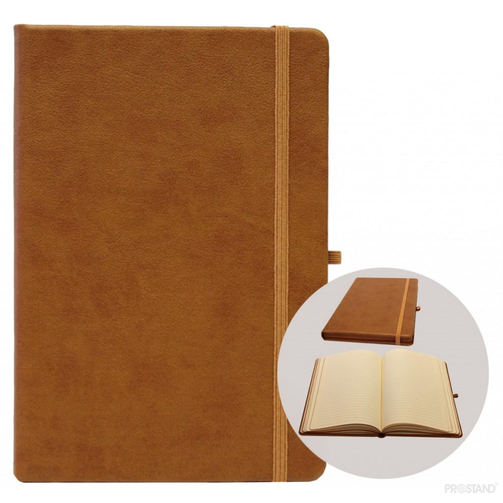 Agenda nedatata 130*210 mm ivory Lizy STK13 cafeniu