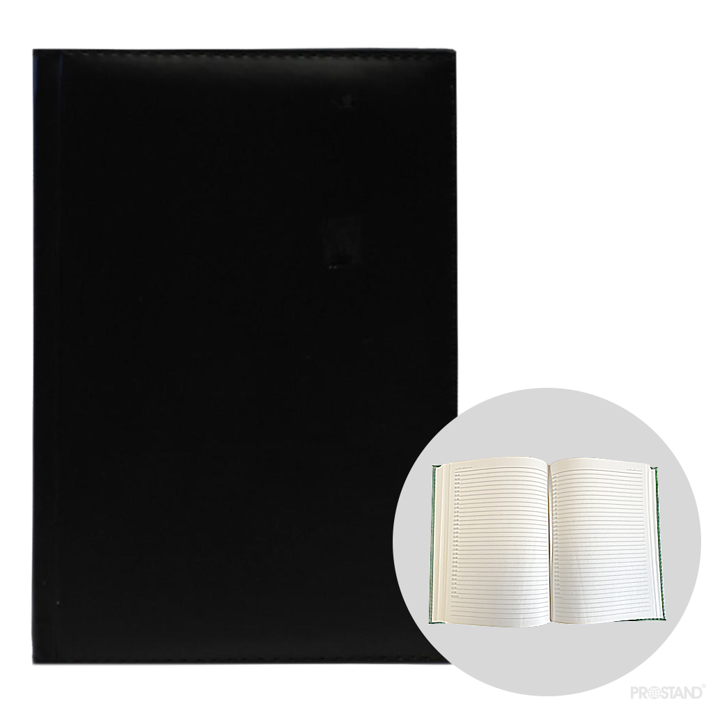 Agenda nedatata 140*200 mm ivory Lizy TH149 black