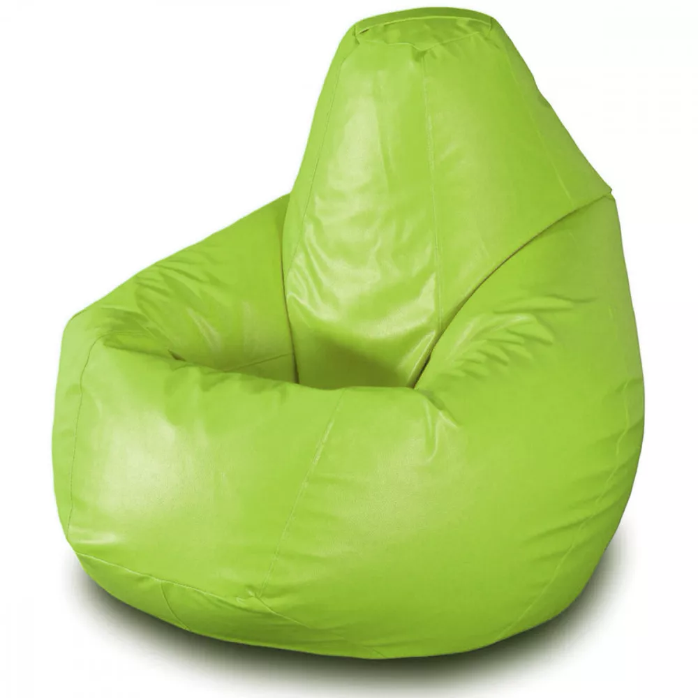 Fotoliu Bean Bag pară mărimea L din ecopiele MAX culoarea verde