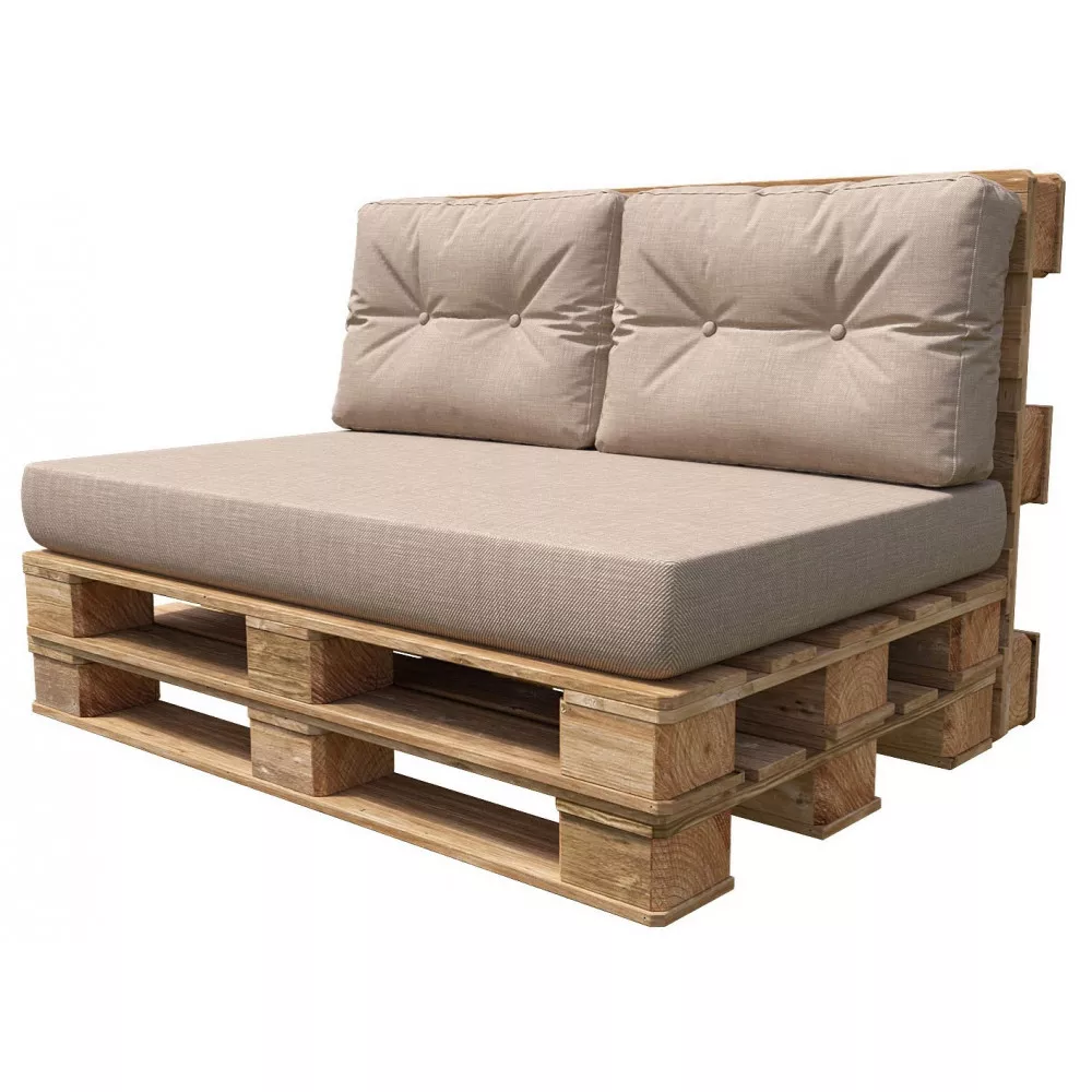 Perne bej pentru canapea de exterior din țesătură Oxford 600D – confort și stil pentru relaxarea ta în aer liber