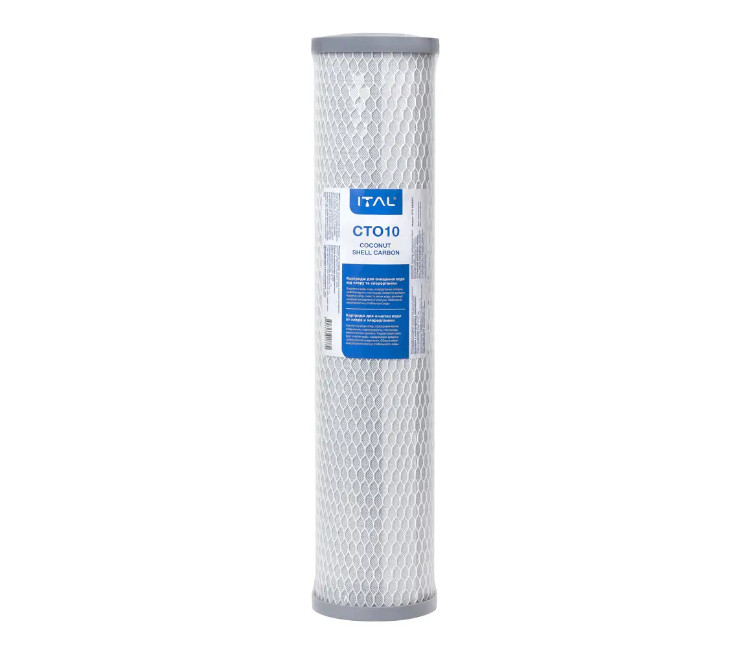 Cartuș cărbune presat din cocos (bloc de carbon) ITAL 4.5"x20" (CTO-S20BBIT)