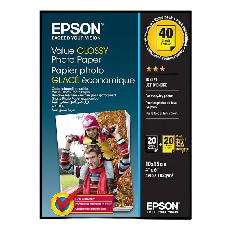  Hârtie fotografică Epson Value Glossy