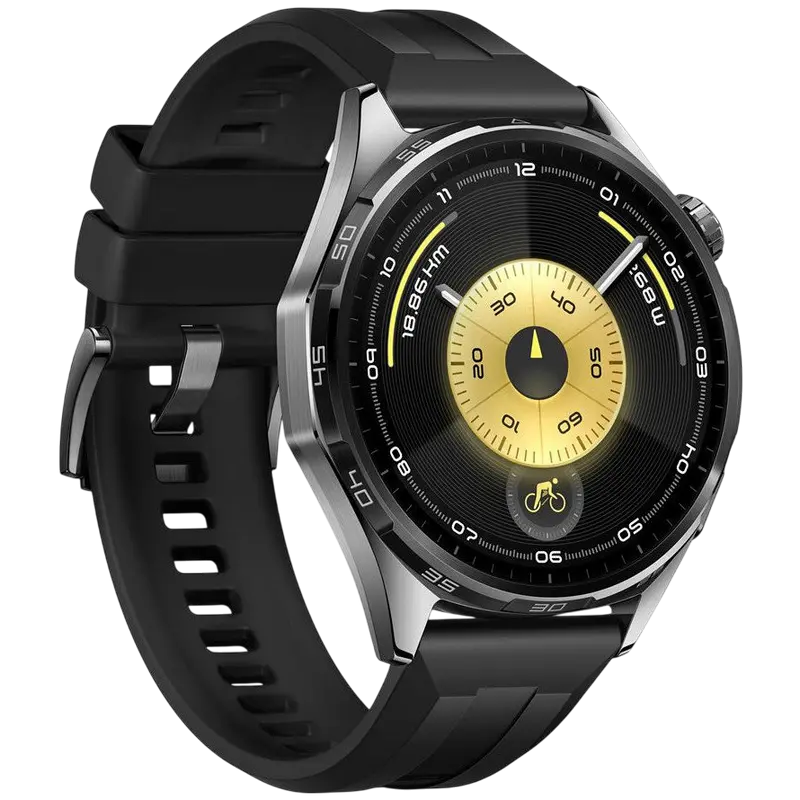 Ceas inteligent Huawei Watch GT 6, 46mm, Negru