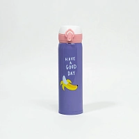Termos mov cu banană (500 ml)