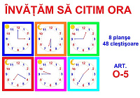 O-5 Joc cu cleşte Învăţăm să citim ora