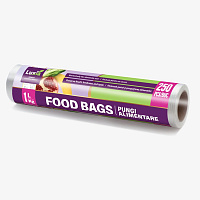 LUXIA Pungi alimentare pe rola  1KG 18*25 сm  250 buc LUX-4086  /30