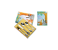 Set tăcâmuri Pinti Bebe 4buc - Inox (52296)
