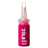 Henna profesională pentru sprâncene ZOLA 10 g (05 BROWN)