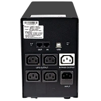 Sursă de alimentare neîntreruptibilă PCM BNT-1500AP, Linear-interactiv, 1500VA, Turn