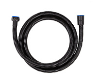 Furtun de duș igienic WEZER WKR-008-120-B – 1.2 m (negru)