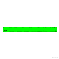 Rigla plastic 30cm color 8015