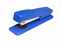 Capsator 4OFFICE, 20 file, 50 mm, albastru, compatibil capse N24/6, capsator pentru scoala si birou
