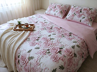 Set 1,5 cu cearșaf elastic 160x200 SR005