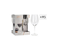 Set de pocale pentru vin roșu Vinissimo 4buc - 540ml (47328)