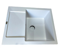 Chiuveta Granit 620 x 500 - 8509 (alb)