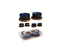 Set pentru aperitiv EH 4unități 2 x D10cm - 2 x D9cm (51391)