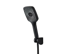 Set de duș WEZER WKY-537 Black cu 5 funcții (negru)
