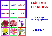 FL-4 Joc cu cleşte Flori